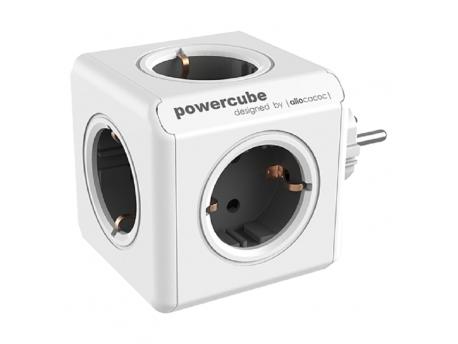 ALLOCACOC PowerCube Original 5xSchuko Siva