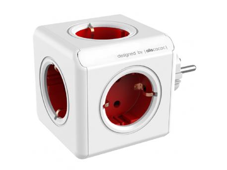 ALLOCACOC PowerCube Original 5xSchuko Crvena