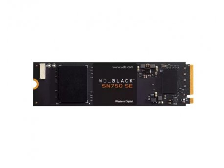 WESTERN DIGITAL 500GB M.2 NVMe, SN750 Black (WDS500G1B0E)
