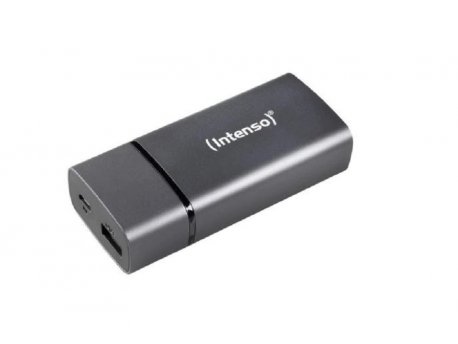 INTENSO Punjač za mobilne telefone, micro USB, metal finish, grey