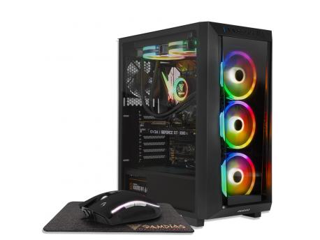 GAMDIAS Kućište Gamdias Talos M1 Elite+Miš + podloga Gamdias Zeus E2 3200dpi