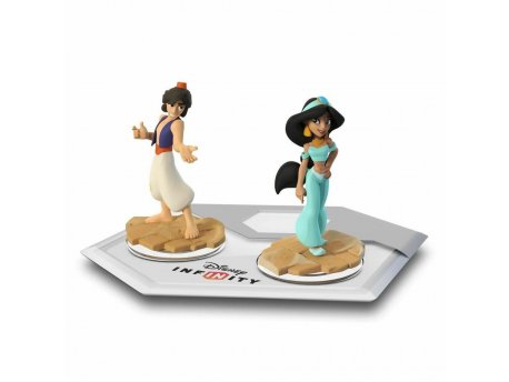 Disney Interactive Infinity 2.0 ToyBox Set Aladdin (Aladdin + Jasmine + 2 Power Discs)