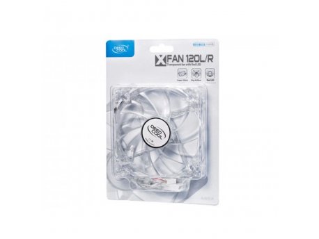 DEEPCOOL XFAN 120L/R RED hladnjak za kuciste
