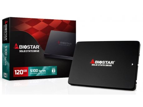 BIOSTAR SSD 2.5 SATA3 120GB Biostar 530MBs/380MB/s S100