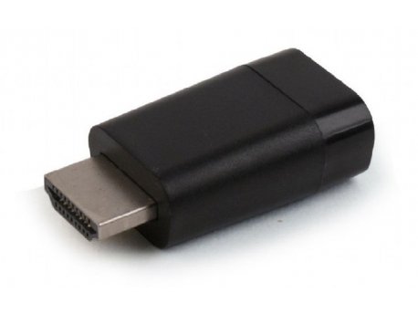 GEMBIRD HDMI to VGA adapter, HD15, M/F, Crni (AB-HDMI-VGA-001)