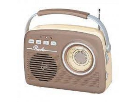 XPLORE Retro stilski radio plejer XP5409 BRAON
