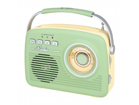 XPLORE Retro stilski radio plejer XP5409 Zeleni
