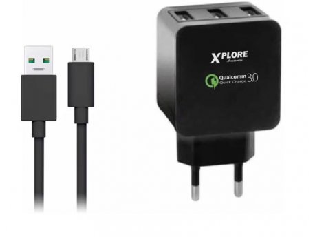 XPLORE USB brzi punjač+MicroUSB XP286
