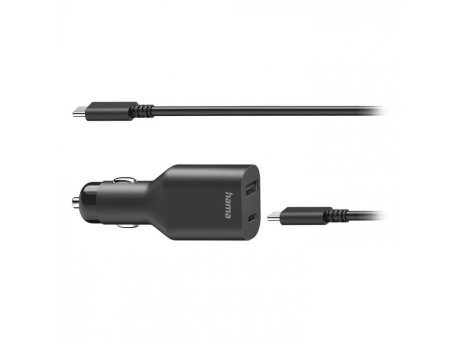 HAMA USB-C Auto Punjac Za Notebook (PD),5-20V/70W