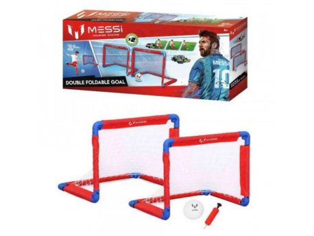 MESSI X2 GOL SET (2x gol, lopta + pumpa)