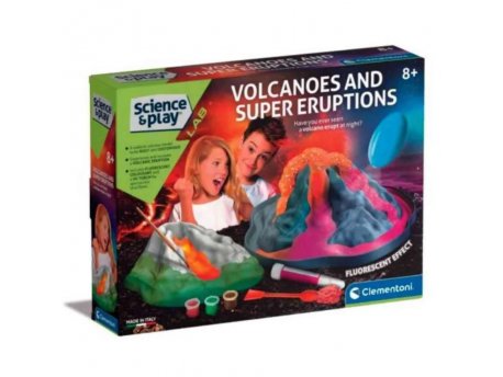 CLEMENTONI VOLCANO glow in the dark (UK) (Imitacija erupcije vulkana)