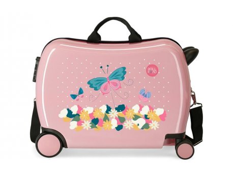 ROLL ROAD ABS Kofer za decu Orchid pink