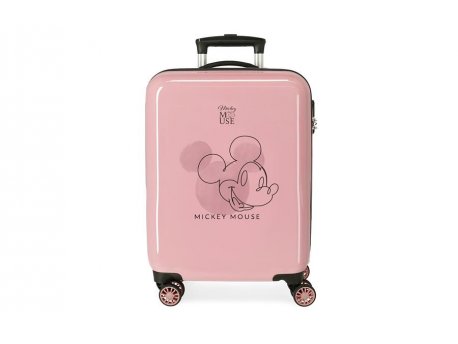 MICKEY ABS Kofer 55 cm Pink