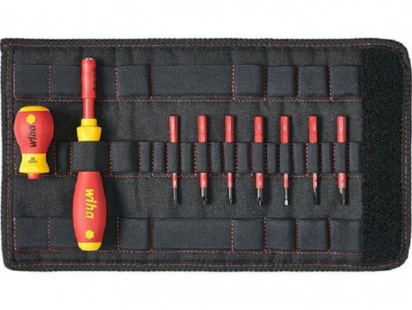 WIHA Odvijač/nastavci VDE 1/9 Torba 41232