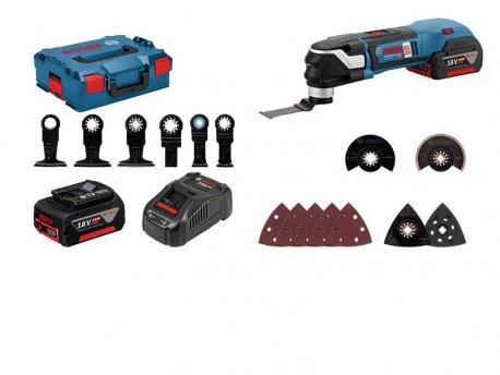 BOSCH Akumulatorski višenamenski alat / Renovator GOP 18V-28, 2×5.0Ah, 06018B6003