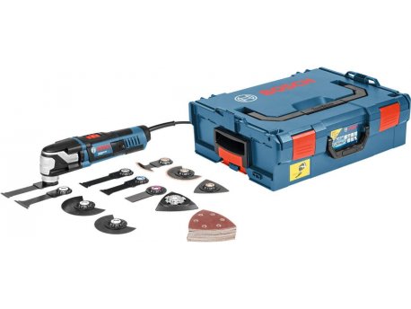 BOSCH Višenamenski alat – renovator GOP 55-36 + set alata + L-Boxx, 550W, 0601231101