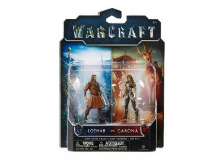 JAKKS Warcraft Mini Figure 2-Pack Lother vs. Garona 6 cm 033771