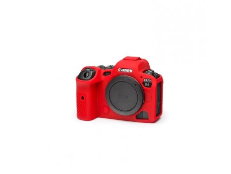 EasyCover Zaštitna maska za Canon R5/R6 crvena