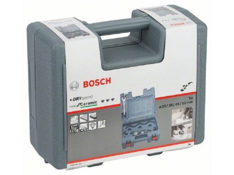 BOSCH 4-delni set dijamantskih burgija za suvo bušenje Dry Speed Best for Ceramic 2608587137, 25,0; 35,0; 45,0; 51,0 mm