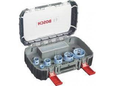BOSCH 9-delni set testera za otvore Sheet Metal za električare 22; 29; 35; 44; 51; 64 mm - 2608580881