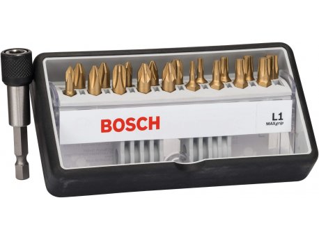BOSCH 18+1-delni set Robust Line bitova odvrtača L Max Grip 25 mm, 18+1-delni - 2607002581