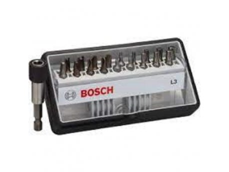 BOSCH 18+1-delni set Robust Line bitova odvrtača L ekstra tvrdi 2607002569, 25 mm, 18+1-delni