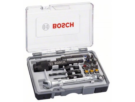 BOSCH 20-delni set bitova odvrtača Drill&Drive 2607002786, PH2; PH2; PZ2; SL5; H4; H5; T15; T20; T25