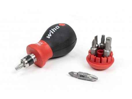 WIHA 33740 Odvijač sa bitovima, magnetni sa 6 bitova, 1/4''