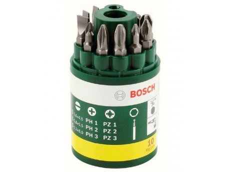 BOSCH 10-delni set bitova, 2607019454