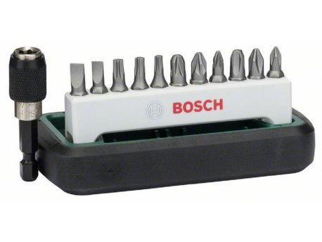 BOSCH 12-delni set bitova odvrtača Standard, mešani (S, PH, PZ, T) 2608255994