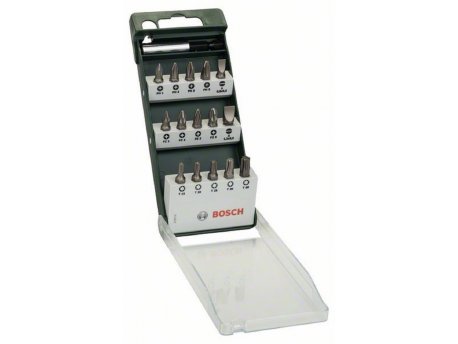 BOSCH 16-delni set bitova odvrtača Standard, mešani (S, PH, PZ, T) 2609255977