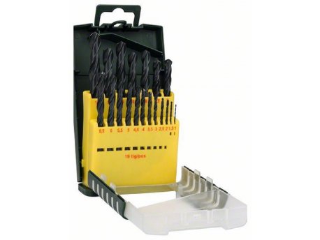 BOSCH 19-delni set HSS-R burgija za metal 2607017151