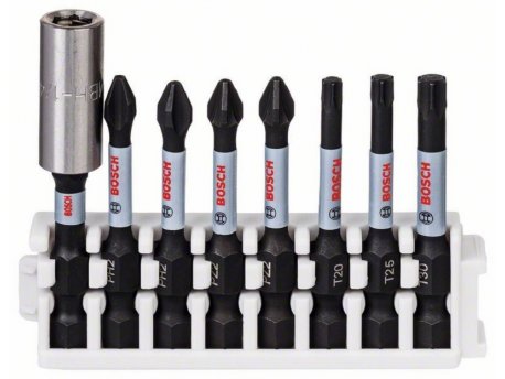 BOSCH Pakovanje Impact Control nastavaka za odvrtače, 8-delno, 2xPH2;2xPZ2;1xT20;1xT25;1xT30  2608522326