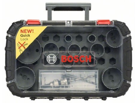 BOSCH 11-delni set testera za otvore HSS-bimetal za električare 2608580886, 22; 29; 35; 44; 51; 65 mm