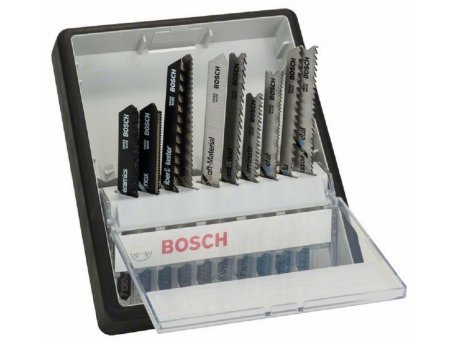 BOSCH 10-delni Robust Line set listova ubodne testere Top Expert T-prihvat 2607010574