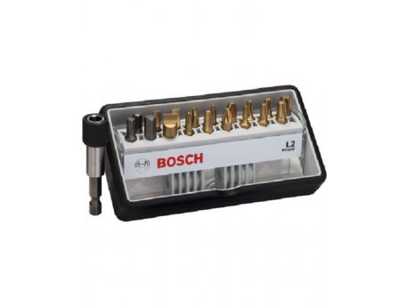 BOSCH 18+1-delni set Robust Line bitova odvrtača L Max Grip 25 mm, 18+1-delni - 2607002582