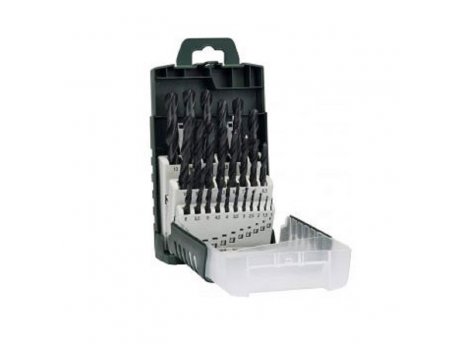 BOSCH 25-delni set burgija za metal HSS-R DIN 338 2609255135