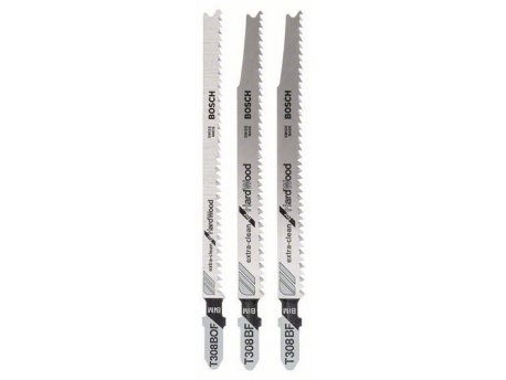 BOSCH 3-delni set listova ubodne testere 2607010593, T 308 BF (2x); T 308 BOF
