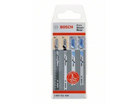 BOSCH Set listova za ubodnu testeru - JSB komplet Wood and Metal, 18 delova 2607011439