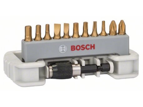 BOSCH 11-delni set bitova odvrtača sa držačem bitova 2608522128