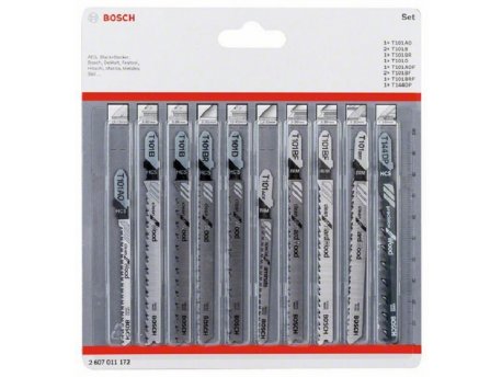 BOSCH List ubodne testere set 10 komada Clean Precision 2607011172