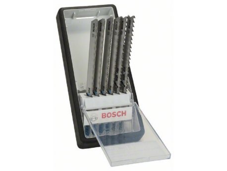 BOSCH 6-delni Robust Line set listova ubodne testere Metal Profile T-prihvat 2607010573, T 318 AF (2x); T 318 BF (2x); T 345 XF (2x)