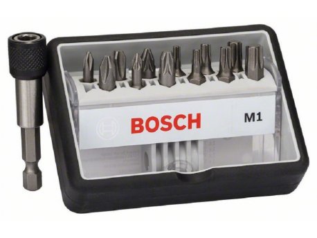 BOSCH 12+1-delni set Robust Line bitova odvrtača M ekstra tvrdi 2607002563, 25 mm, 12+1-delni