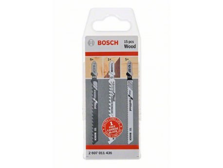BOSCH JSB komplet Wood, 15 delova 2607011436