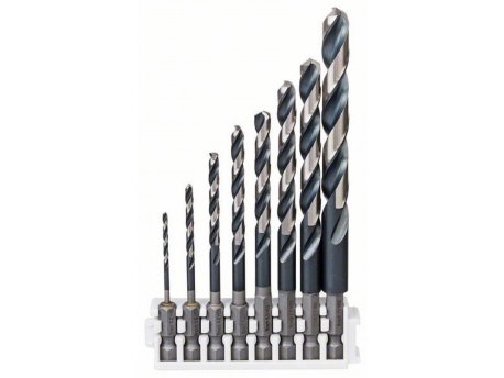 BOSCH Impact Control HSS set burgija, 8-delni  2608577139