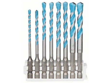 BOSCH Komplet višenamenskih burgija HEX-9 Multi Construction, 8 delova  2608577141