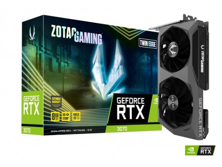 ZOTAC Grafička karta Zotac GAMING GeForce RTX 3070 Twin Edge 8GB DDR6 256 bit 3xDP/HDMI