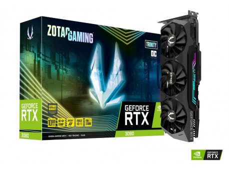 ZOTAC Grafička karta Zotac GAMING GeForce RTX 3080 Trinity OC 10GB DDR6 320 bit 3xDP/HDMI