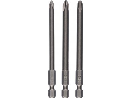 BOSCH 3-delni set nastavaka odvrtača za šrafove sa ukrštenim prorezom (PH) 2609255966