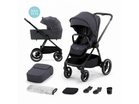 KINDERKRAFT Kolica 2U1 NEA DEEP grey